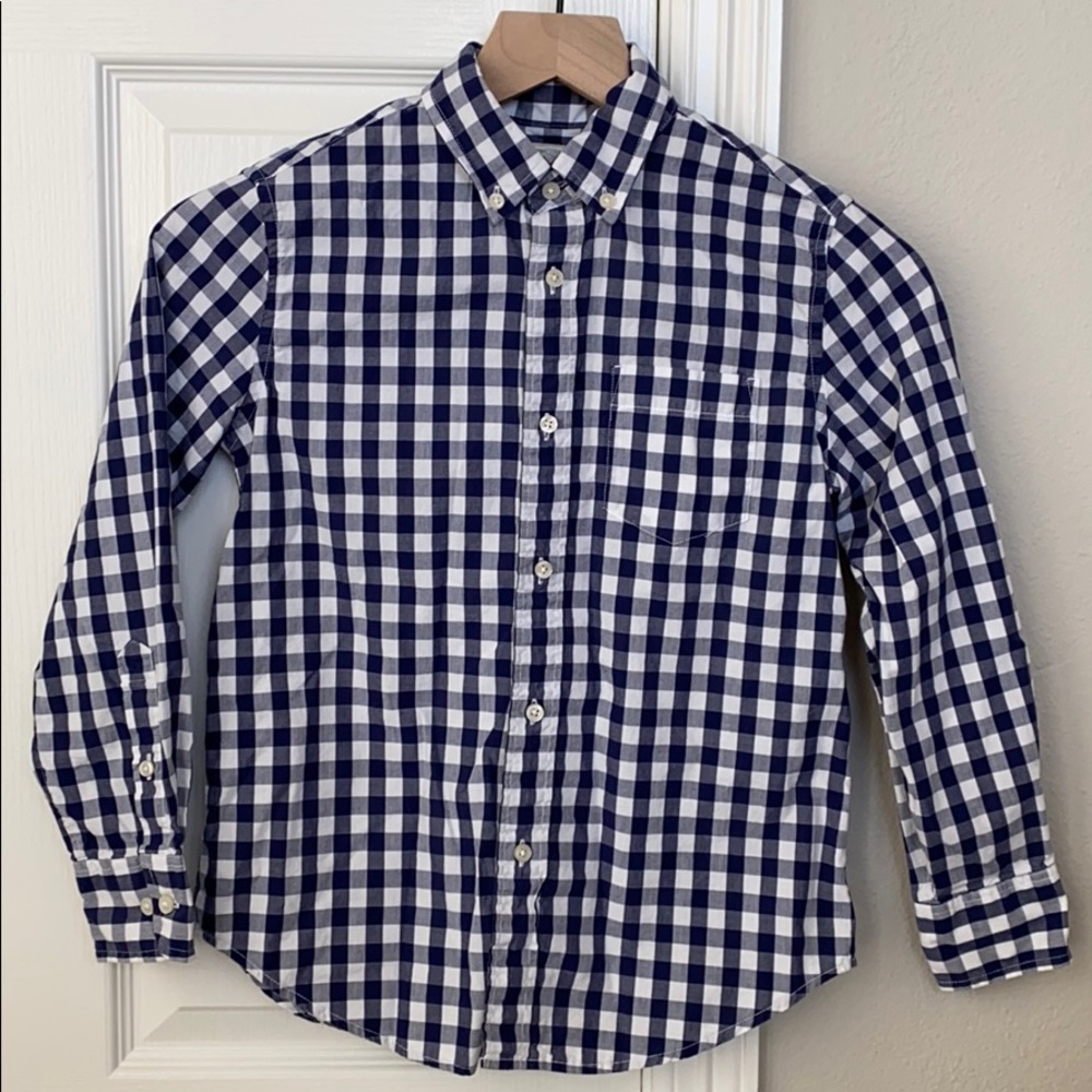 Crewcuts boys button down.